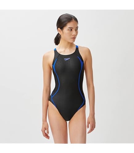 Amazon.co.jp: ASICS 2162A094 Women's Swimwear, Regular, Peacoat