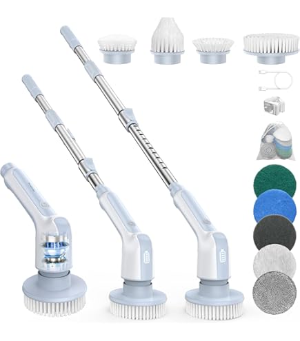 inoin お風呂掃除 ブラシ 電動ブラシ Amazon｜IDENICO 電動お掃除ブラシ お風呂 デッキブラシ 6つの
