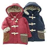 【アウトレット】 Biquette Club ダッフルコート(80～130cm) キムラタンの子供服 ネイビーブルー 80 ( 10313x10513-144 )