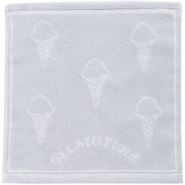 ジェラートピケ  アイス柄　フェイスタオル　3点 gelato pique（ジェラートピケ）の「アイス柄フェイスタオル