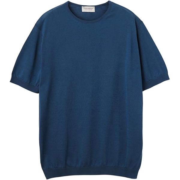 Amazon | [ジョンスメドレー] クルーネック半袖ニット XLサイズ