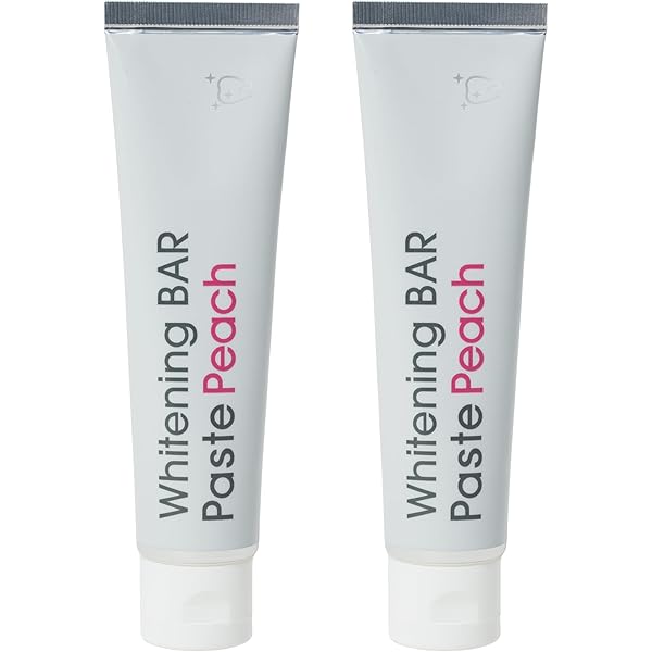 Amazon.co.jp: ホワイトニング 歯磨き粉 医師監修 ピーチ味 日本製