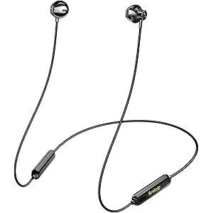 【18時間連続再生 Bluetooth 5.1】Bluetooth イヤホン スポーツ 高音質 ワイヤレスイヤホン マグ…