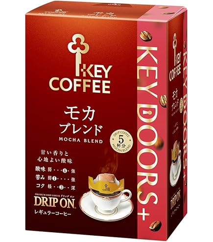 Amazon.co.jp: KEY COFFEE(キーコーヒー) ドリップ オン モカブレンド