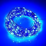 ER CHEN(TM)Indoor and Outdoor Waterproof Battery Operated 200 LED String Lights on 66 Ft Long Ultra 