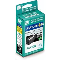 Amazon.co.jp: エコリカ エプソン カメ KAM-6CL対応リサイクルインク