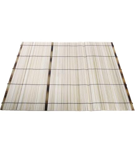 真竹　竹　ランチョンマット Amazon | 竹製 「炭化竹ランチョンマット30×40cm」34-024k