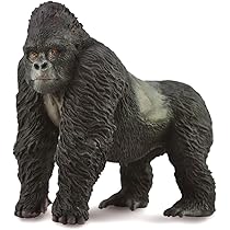 ゴリラフィギュア アニア AL-29 ゴリラ (動物フィギュア) - ホビーサーチ おもちゃ