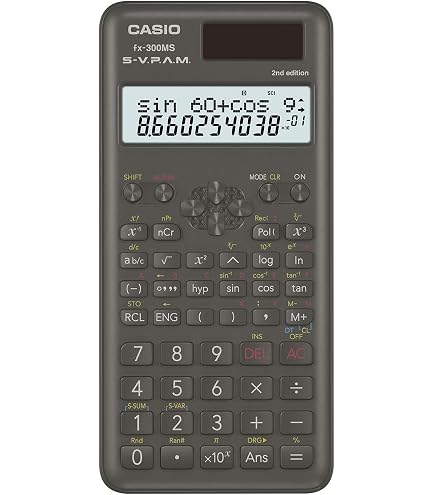 Casio FX-991MS 2nd Gen Non-Programmable Scientific Calculator, 401