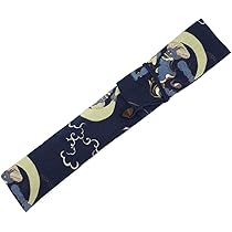 Amazon.co.jp: 【紳士扇子】風神雷神扇子袋セット (青