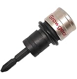 [GROWGEAR]打撃に強くピンが要らない インパクトアダプター 差込角12.7 変換6.35 インパクトレンチ 変換アダプター ソケットアダプター ソケットアンビル ピン交換の「面倒くさい」を解消中