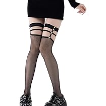 新品★ガーターベルト付き網タイツ 楽天市場】網 ストッキング ニーハイ ガーターベルト セット