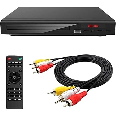 (未使用･未開封品)Foramor DVDプレーヤー HDMI DVDプレーヤー テレビ対応 1080P フルHD HDMIケーブル付き リモコン USB入力リージョン 無料ホームDVDプレーヤー Amazon | Foramor DVDプレーヤー HDMI DVDプレーヤー テレビ対応