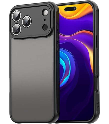 Amazon.co.jp: ZXZone ケース 対応 iPhone 17 Pro Max 半透明上品感