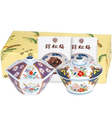 Amazon.co.jp: 錦松梅 有田焼容器入（佃煮ふりかけ80g×2袋） : 食品