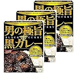 明治 男の極旨 黒カレー 180g×3個