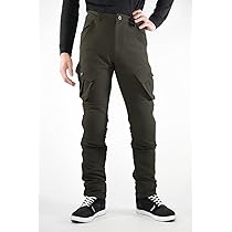 Amazon | [KOMINE] バイク用 パンツ クールドライカーゴパンツ