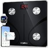 RENPHO Bluetooth Body Fat Scale, Smart BMI Scale Digital Bathroom Weight Scale, Body Composition Analyzer with Smartphone App