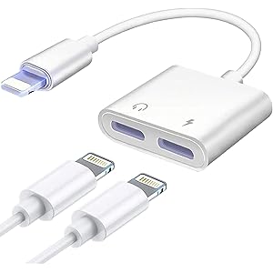 【2021最新版】iPhoneイヤホン 変換, 充電 イヤホン 同時 通話可能 音楽調節 iPhone 12/12 Pr…