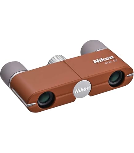 日*4様 ニコン　Nikon　双眼鏡　４×１０　10　赤　ボルドー　ワインレッド Nikon ニコン 遊 4x10 DCF 4倍双眼鏡 ワインレッド ｜コンプオフ