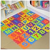 パズルマットEVA 36枚セット子供　ジョイントマット お部屋の防音対策 (15.5*15.5ｃｍ)