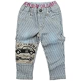 《春秋対応》 CHILD CHAMP(チャイルド チャンプ) ヒッコリーペインター長丈パンツ 110cm/NB NO.C-86181306