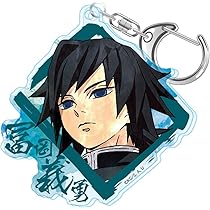 鬼滅の刃　冨岡義勇　スクエアマグネット　場面 美品 鬼滅の刃 スクエアマグネット 場面写 冨岡義勇 - ピンズ