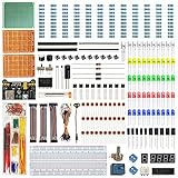 WayinTop 開発ボード用センサーキット 電子工作キット スターターキット 初心者向け 学習キット 電子部品セット 日本語チュートリアル 技術サポート