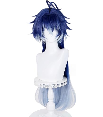 Amazon.co.jp: 【Azuiblc】原神 ファルカ 大団長 コスプレ ウィッグ