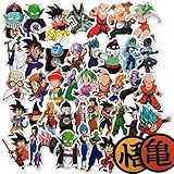 50枚 ドラゴンボール コミック 防水ステッカー セットスーツケースステッカー お気に入りのス...