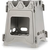 Amazon | Aeike チタン ウッドストーブ アウトドア キャンプ 