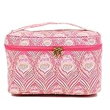 リバティプリント バニティポーチ（Caesar）（シーザー）ピンク