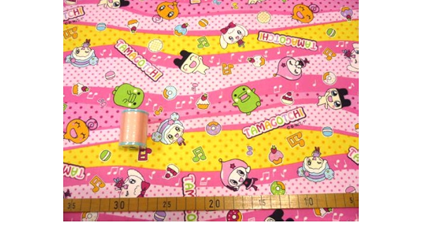 Amazon たまごっち 50cm単位続けてカット たまごっち スイーツ 音符 ピンク 布 生地 通販 Amazon たまごっち 50cm単位続けてカット たまごっち スイーツ 音符 ピンク 布 生地 通販