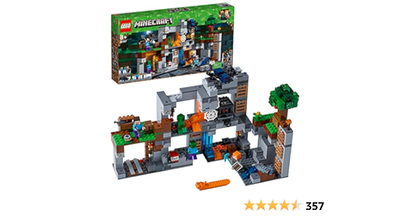 Amazon レゴ Lego マインクラフト ベッドロックの冒険 ブロック おもちゃ 男の子 ブロック おもちゃ