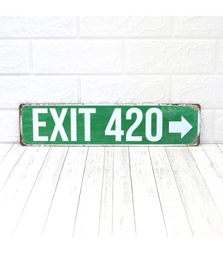 Amazon.co.jp: 【USA アメリカン デザイン】EXIT 出口 車庫 店舗