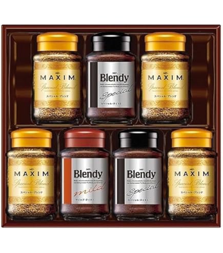 Amazon | プレミアムレギュラーソリュブルコーヒーギフトセット N55-A