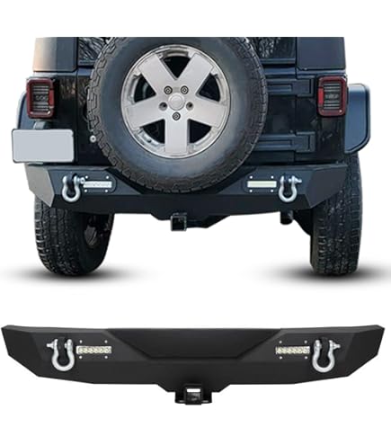 Amazon.co.jp: UTVJATV ラングラー JK フロントバンパー + リア