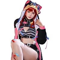 Amazon.co.jp: [milky time] ぶいすぽっ！胡桃のあ コスプレ