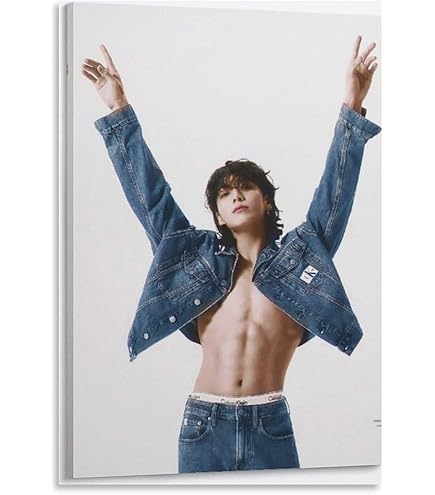 Amazon.co.jp: ジョングク ポスター プリント キャンバス