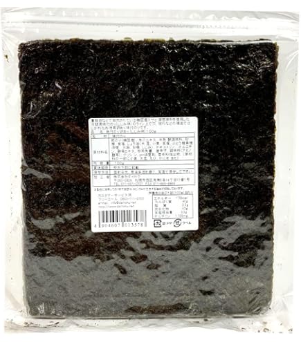 Amazon.co.jp: 味付け海苔 訳あり100g（全型約28～32枚） 味付のり