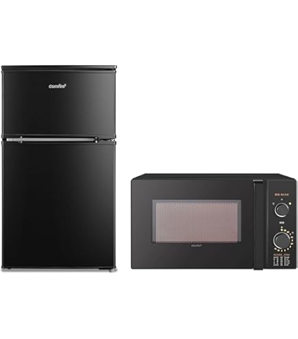 Amazon | 【新生活セット買い】 COMFEE' 冷蔵庫 90L 右開き 耐熱天板