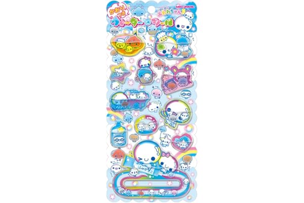 カミオジャパン ステッカー ウォーターインシール 平成ファンシー あわわちゃん 228337