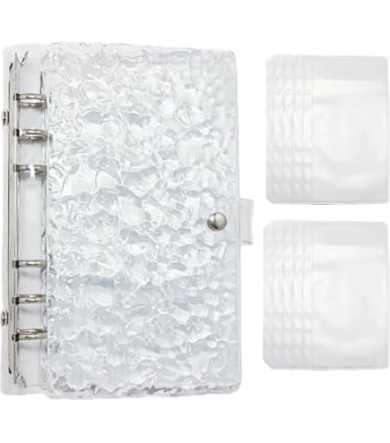 Amazon.co.jp: ikomaido バインダー貯金 韓国 アクリルバインダー A6