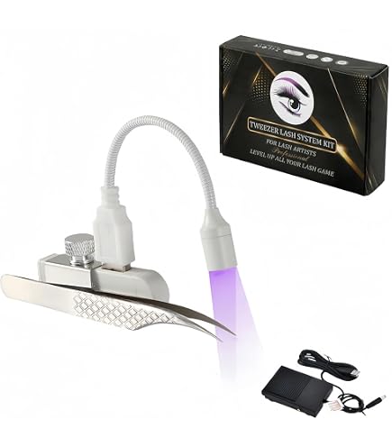 Amazon.co.jp: Qoexio LEDライト マツエク専用 フットスイッチ付き 10W