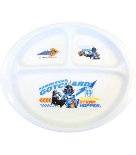 Amazon｜仮面ライダー ガヴ 皿 ランチ プレート 約23×19cm 子供用食器