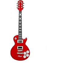 ギター　キッズ Kawasaki Kids Toy Guitar Electronic Music Toys Red vintage