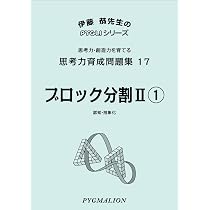 思考力育成問題集17 ブロック分割II1 (ピグマリオン|PYGLIシリーズ