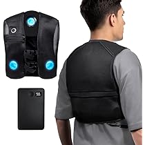 ペルチェベスト ブラック 〈新品〉 猛暑対策 30000mAhバッテリー付き Amazon.co.jp: [KLIFE] ペルチェ ベスト 冷却ブレート付き