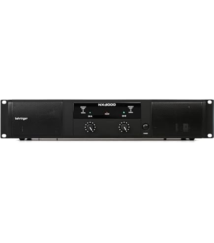 Amazon | Behringer パワーアンプ 最大2 x 500W クラスD設計