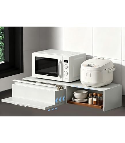 Amazon.co.jp: 【インテリアコーディネーター監修】家電下収納 レンジ